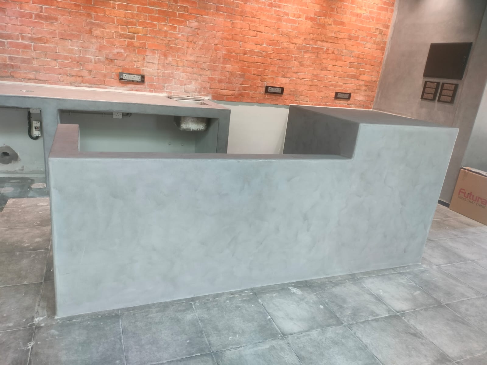 Furniture Microcement Features